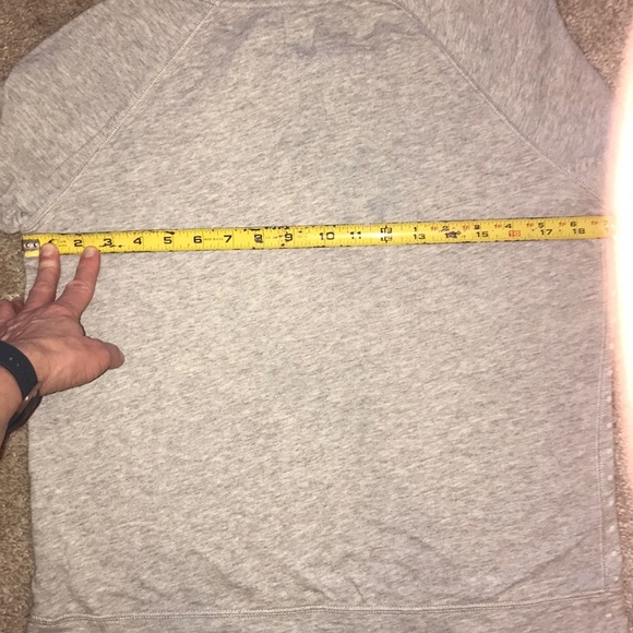 Gray Sweatshirt with White Dots and Jewels at neck - Picture 6 of 9